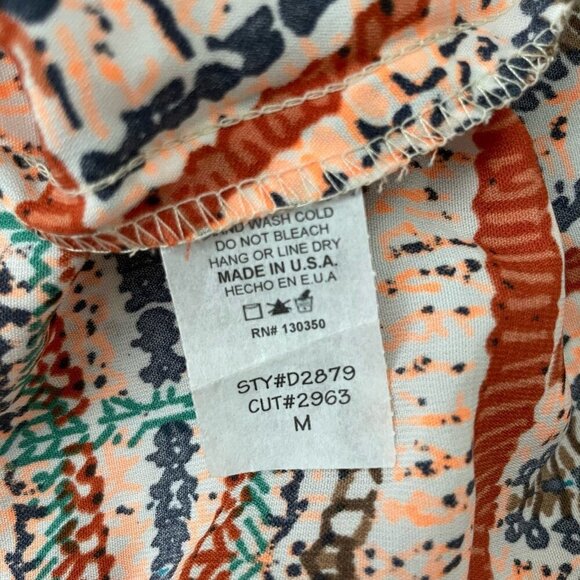 Sleeveless Dress Colorful Print Casual‎ Sundress Summer Dress - Picture 6 of 7